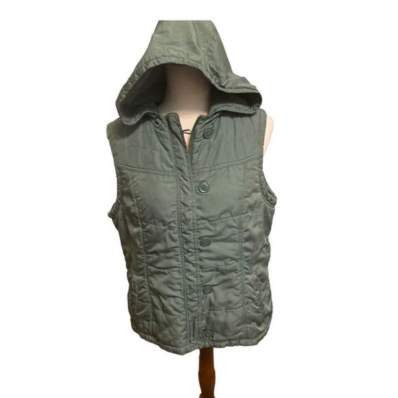 Sonoma Olive Hooded Vest - Picture 1 of 11